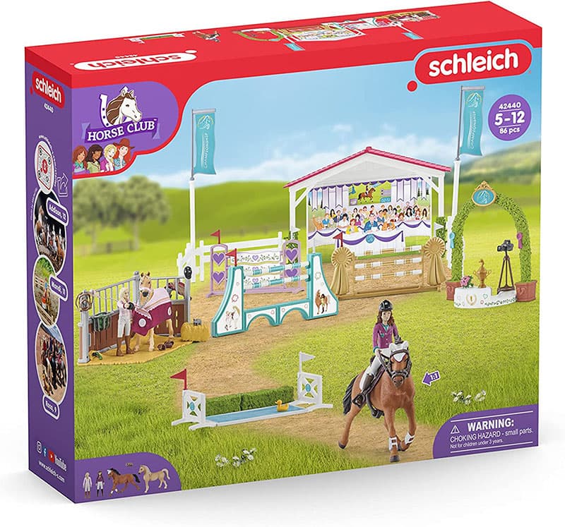 Schleich figurice Domaće životinje - Konji - Prijateljski turnir u jahanju 42440