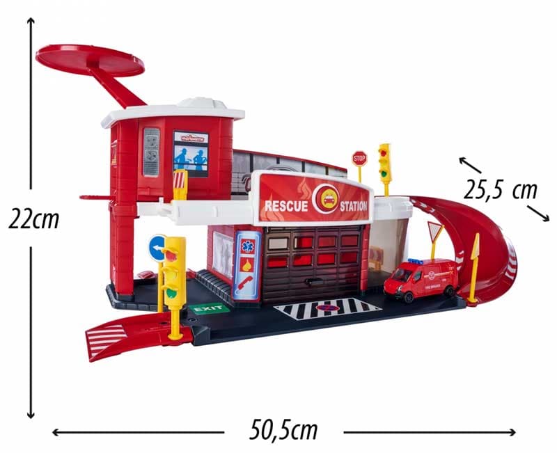 Igračka Vatrogasna stanica Majorette Creatix 2050038