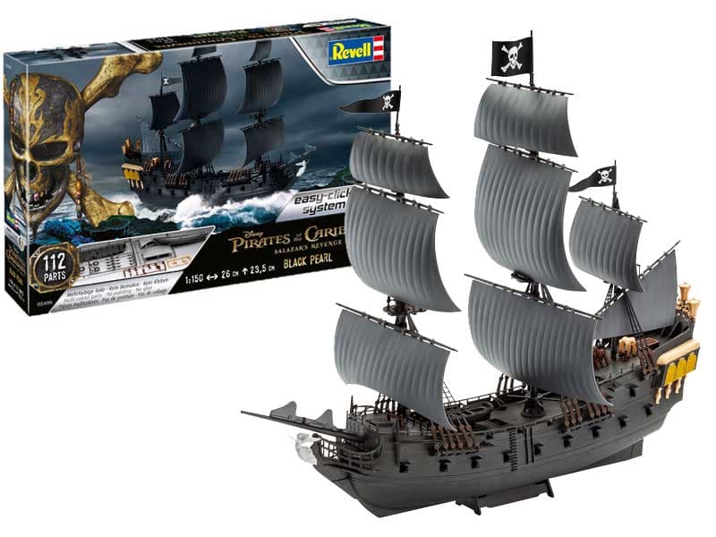 Revell Pirati sa Kariba Maketa piratskog broda Crni Biser 1:150 05499