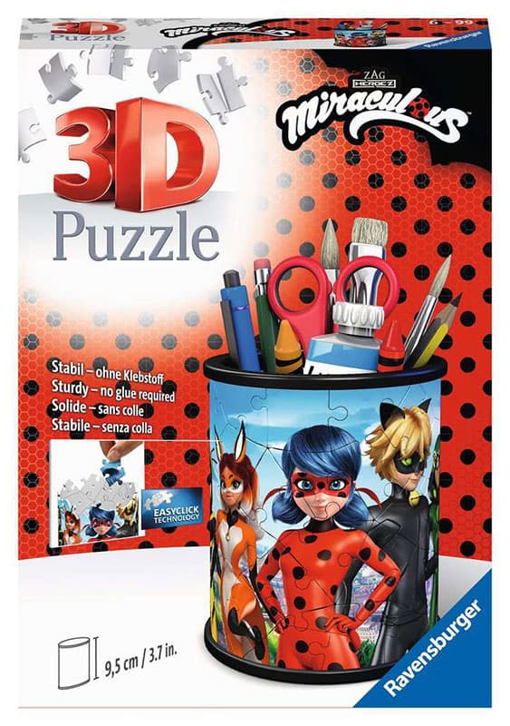 Ravensburger Napravi sam Kutija za olovke od puzli Miraculous 11278