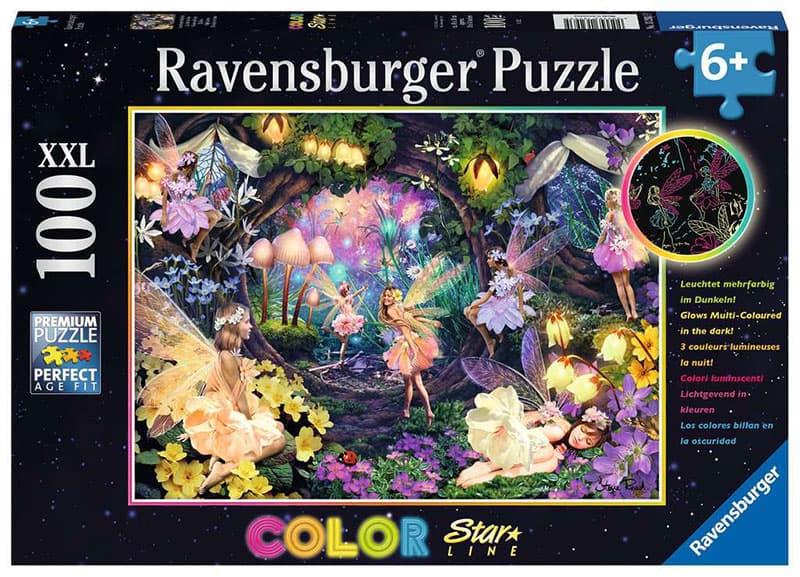 Ravensburger Puzzle Star Line 100 XXL delova Vilinska bašta 13293