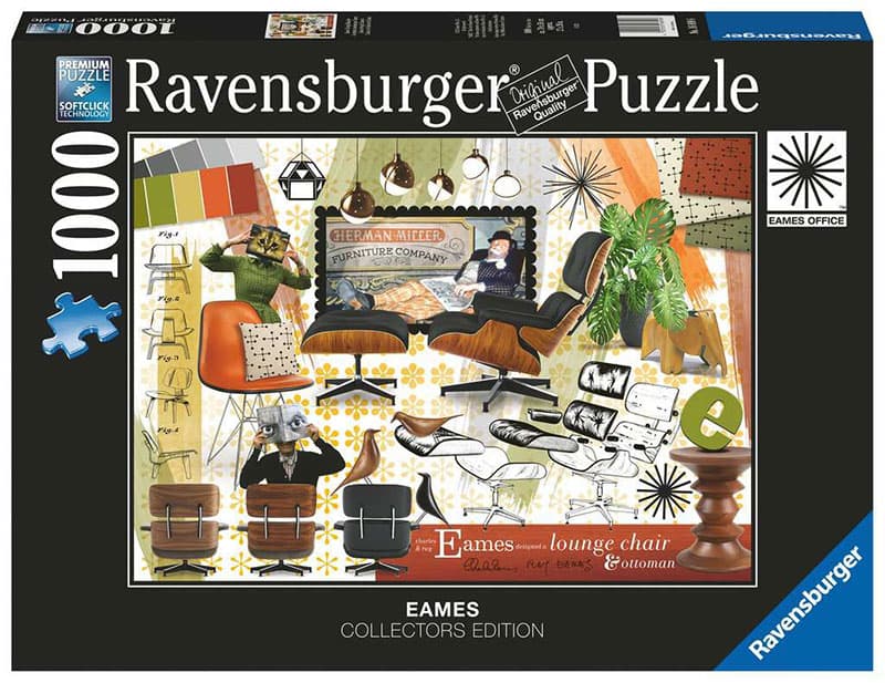 Ravensburger Puzzle slagalica 1000 delova Eames Design 16899