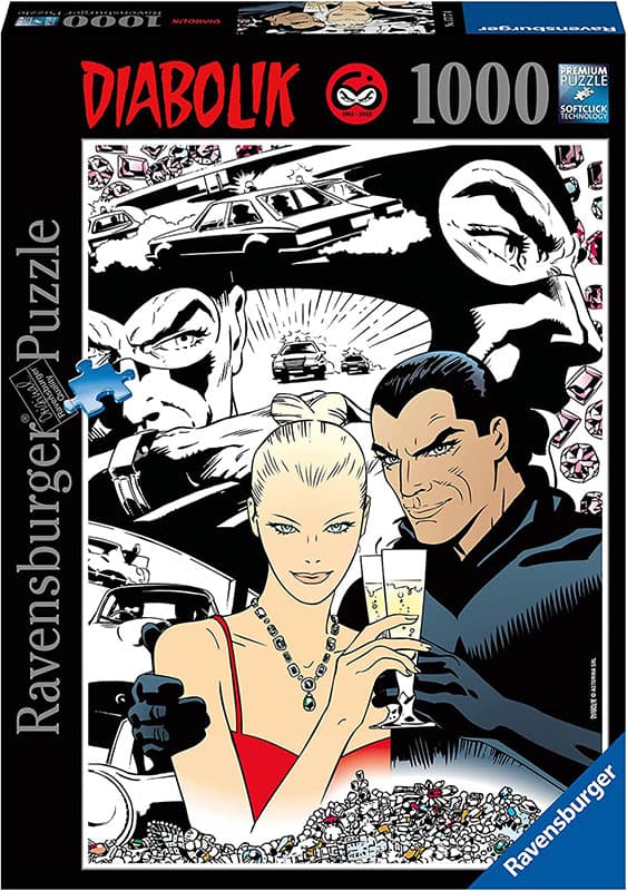 Ravensburger Puzzle slagalica 1000 delova Diabolik 17177