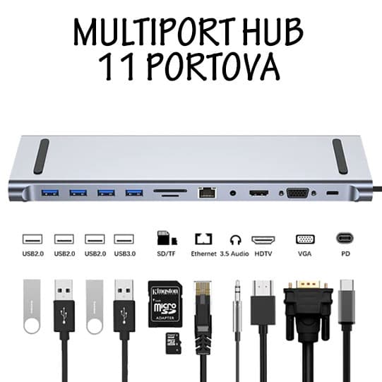 Moye Multiport Hub X11 serije TH-059