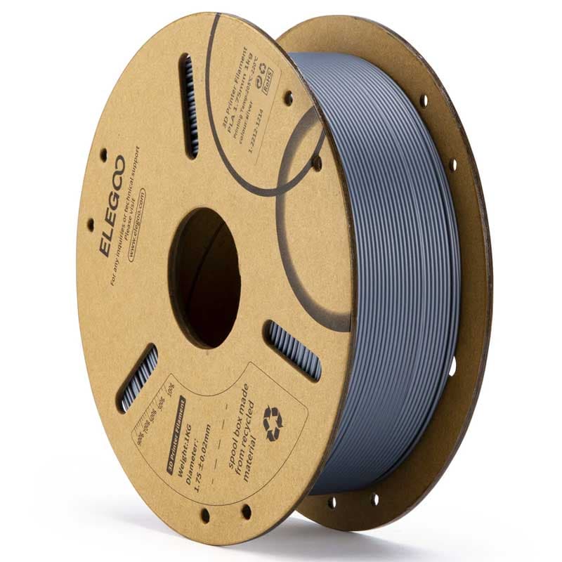 Elegoo PLA Filament 1.75mm za FDM 3D štmpače 1000g Silver