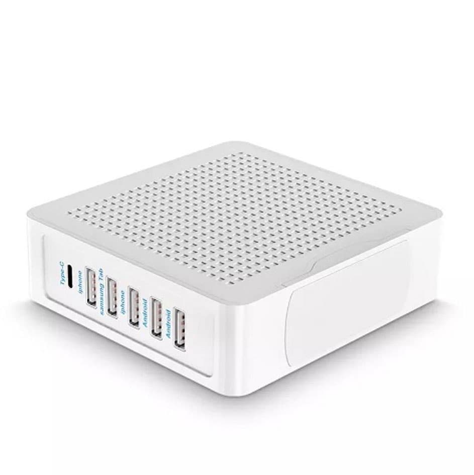 Višeportni kućni punjač mobilnih uređaja KT-USBP-060