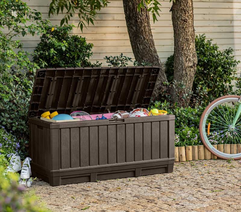 Sanduk za odlaganje stvari Keter Kentwood 350L Brown 249461