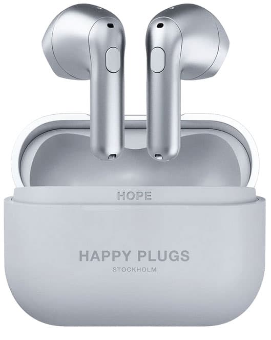 Bluetooth slušalice Happy Plugs Hope Silver