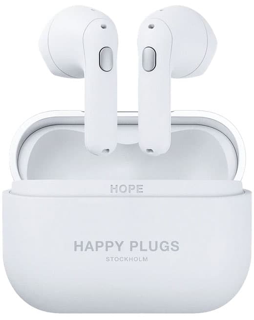 Bluetooth slušalice Happy Plugs Hope White