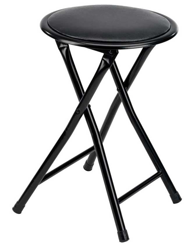 Sklopiva Stolica - Čelik, PU Koža