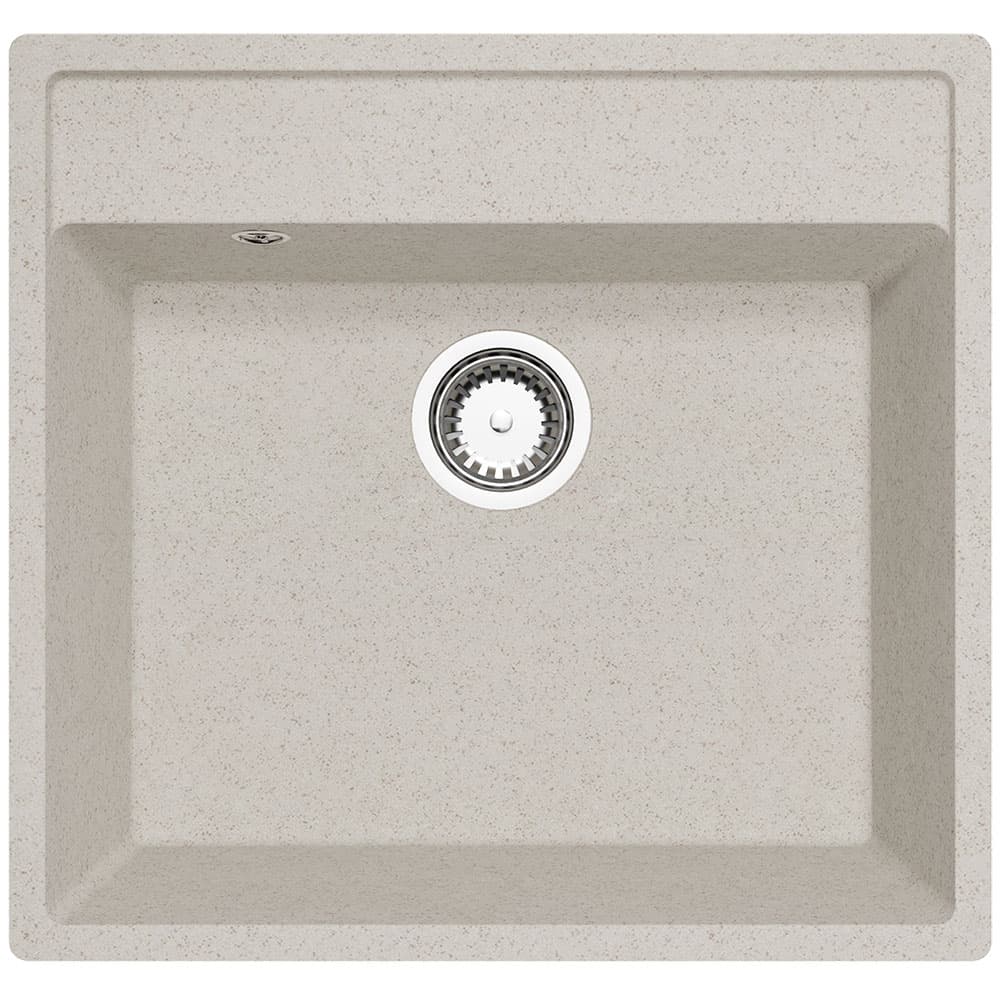 SanDonna Premium sudopera sa sifonom Selena tamno bež