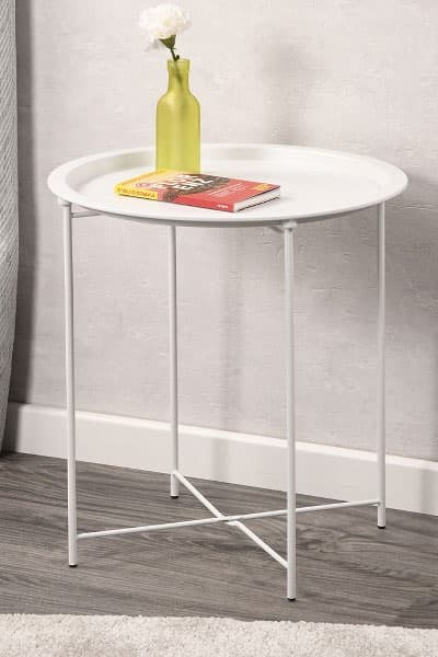 Kesper sklopivi klub stočić 40 cm beli