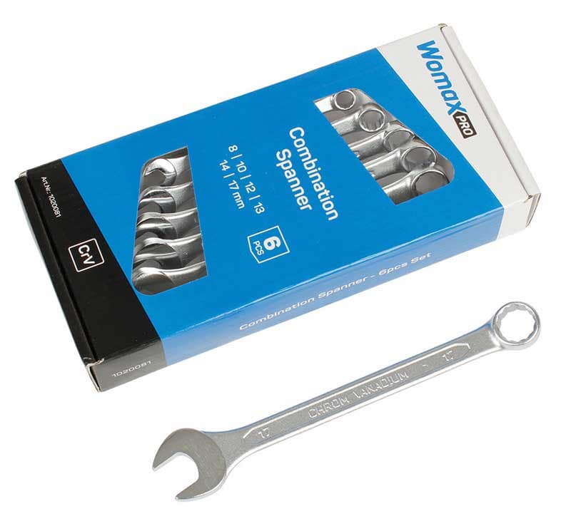 Garnitura kombinovanih viljuškasto-okastih ključeva 6kom. 8-17 1020081