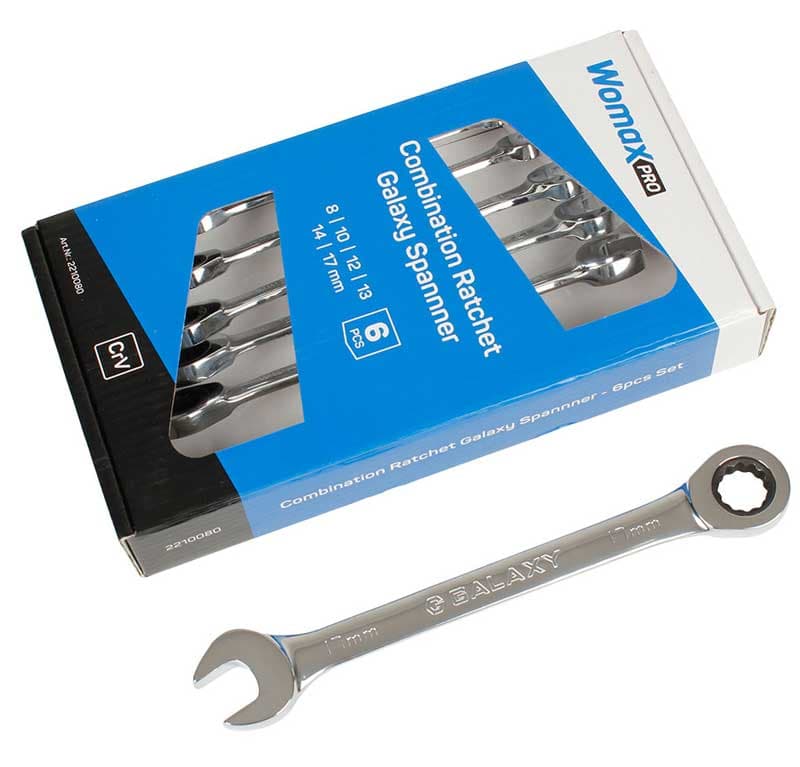 Garnitura viljuškastih ključeva sa račnom 6kom. 8-17 2210080