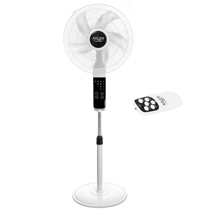Podni ventilator sa daljinskim upravljačem 40cm 60W Adler AD 7328