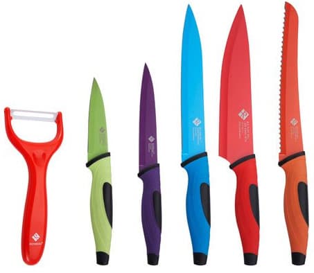 Bergner Nož set 6 kom Renberg multicolor RB-2514