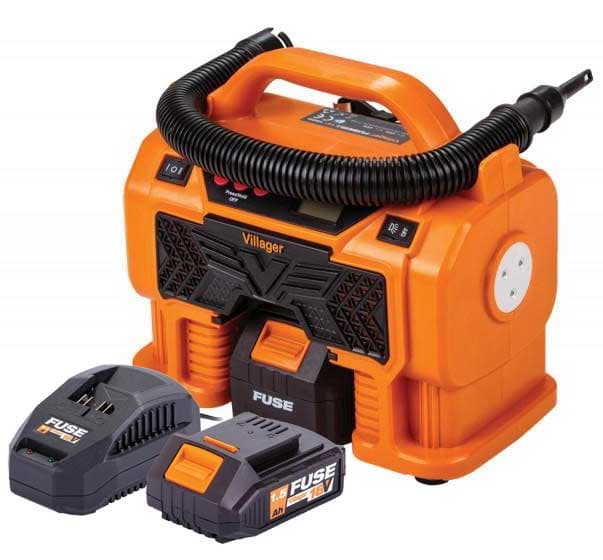 Akumulatorski kompresor za gume Villager Fuse VAT 1220 Sa poklon baterijom i punjačem