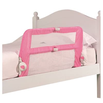 Lindam sigurnosna ogradica za krevetac  - Roze 44371