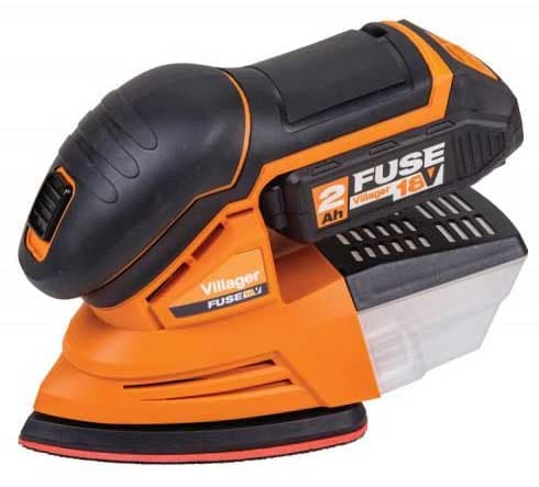 Akumulatorska vibraciona brusilica Villager Fuse VLN 7120 Sa poklon baterijom
