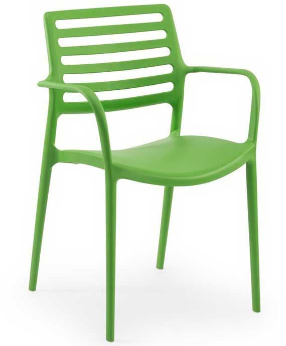 Baštenska stolica sa naslonima za ruke Tilia Louise XL Pistachio