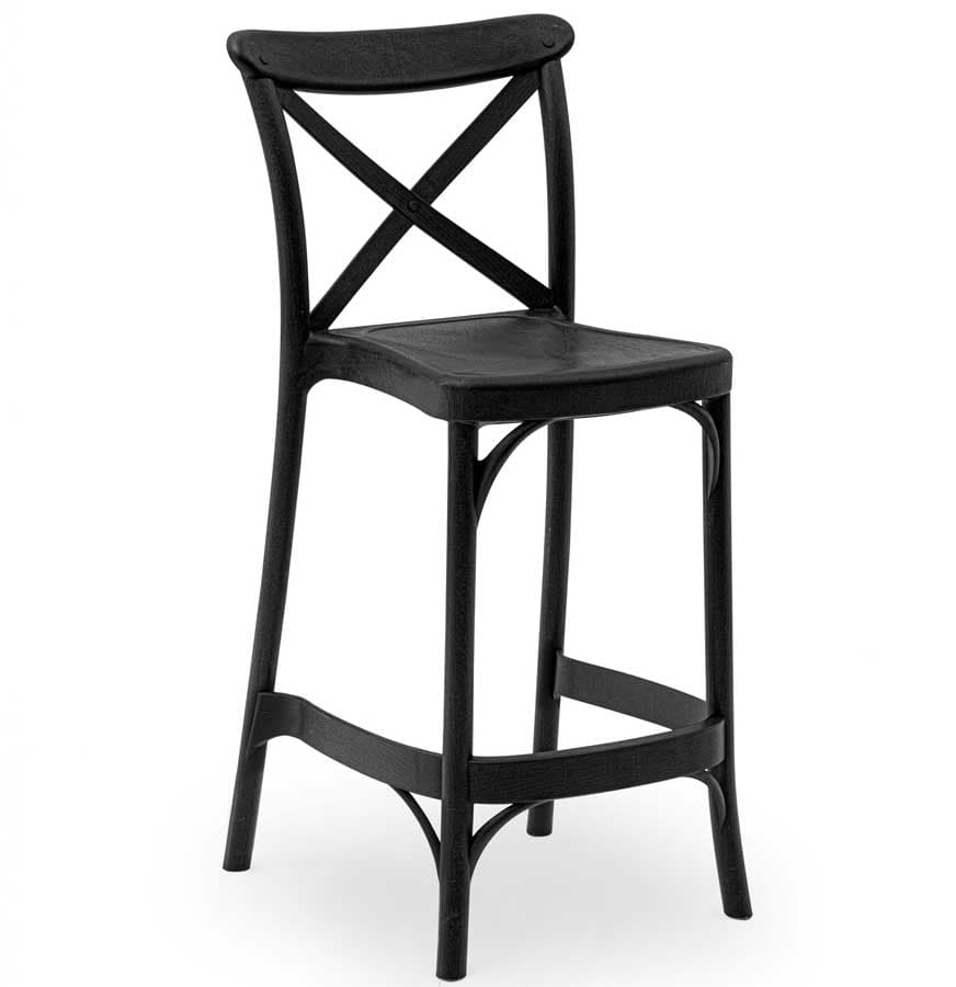 Barska stolica Tilia Capri 75 Crna