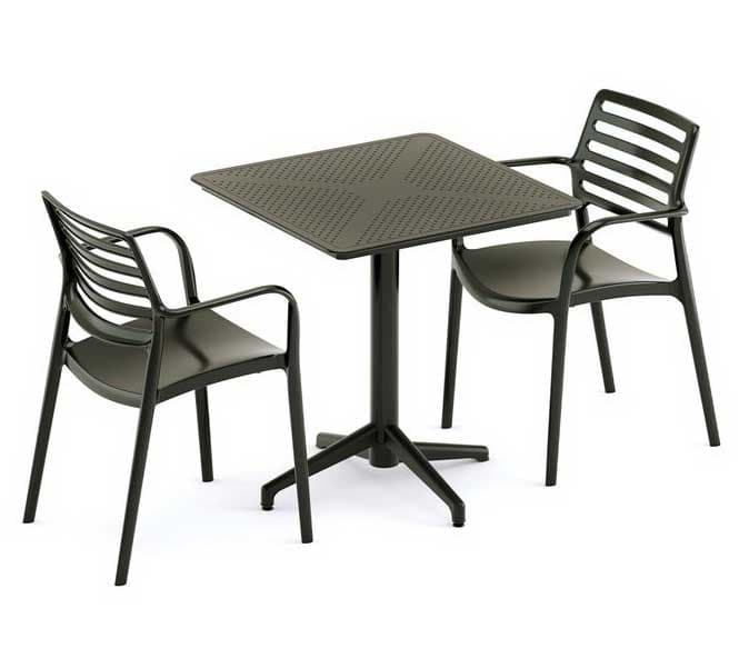 Tilia Garnitura za baštu ili terasu Louise XL + Moon 70 Black