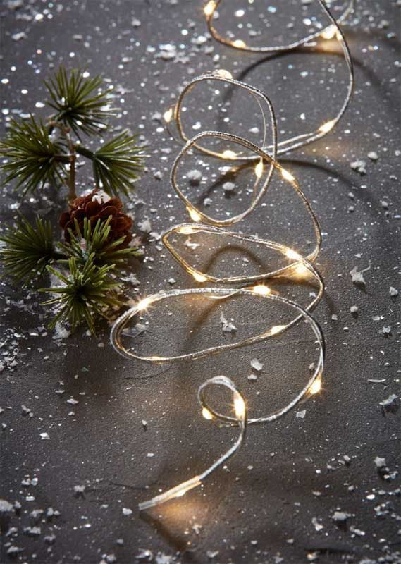 Dekorativne lampice na baterije 80LED 380cm