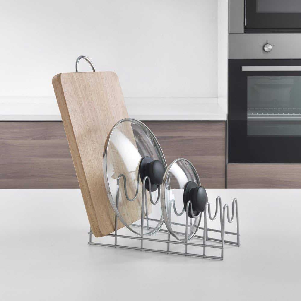 Polica Organizator Za Poklopce, Tanjire, Daske Za Seckanje Metaltex Italija