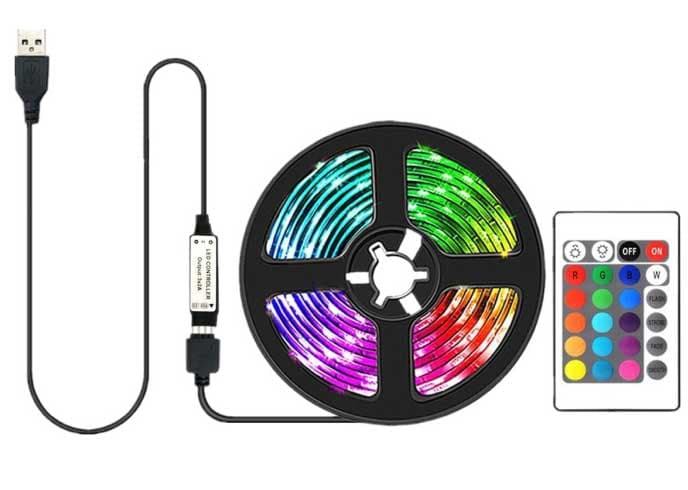 Multicolor LED traka 3m sa napajanjem preko USB priključka