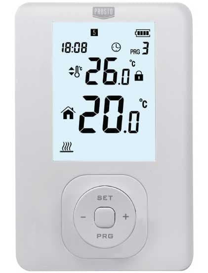 Digitalni termostat na baterije sa mogućnošću programiranja Prosto DST-304H
