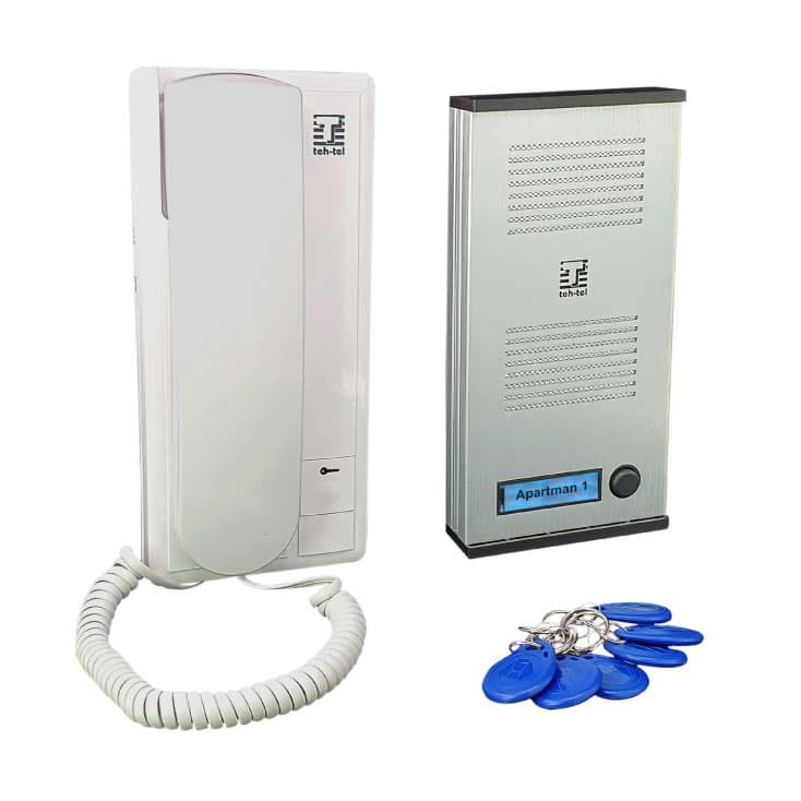 Žični interfon sa RFID čitačem T833