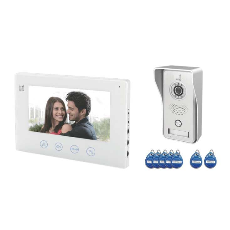 Kolor video interfon Sa RFID čitačem T768