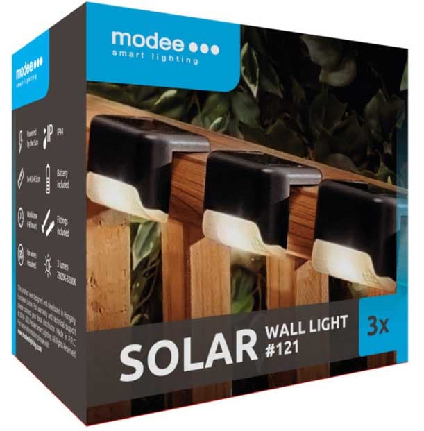 Solarne lampe 3kom. Modee ML-WS121
