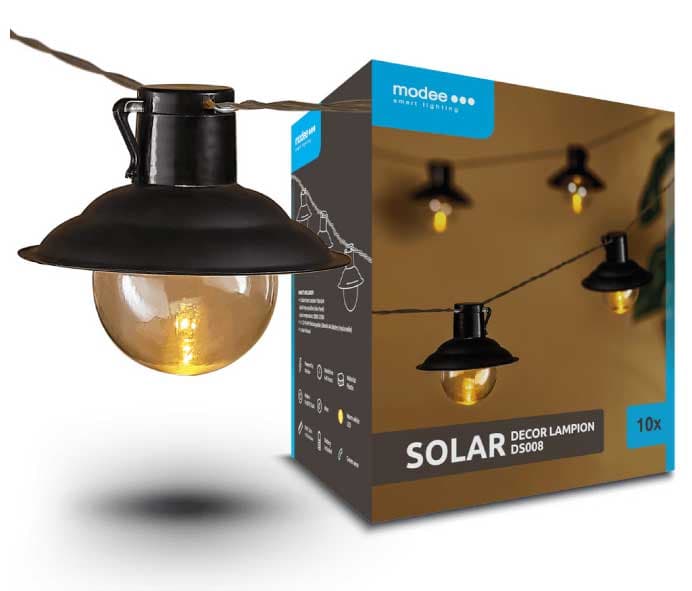 Niz od 10 solarnih lampiona