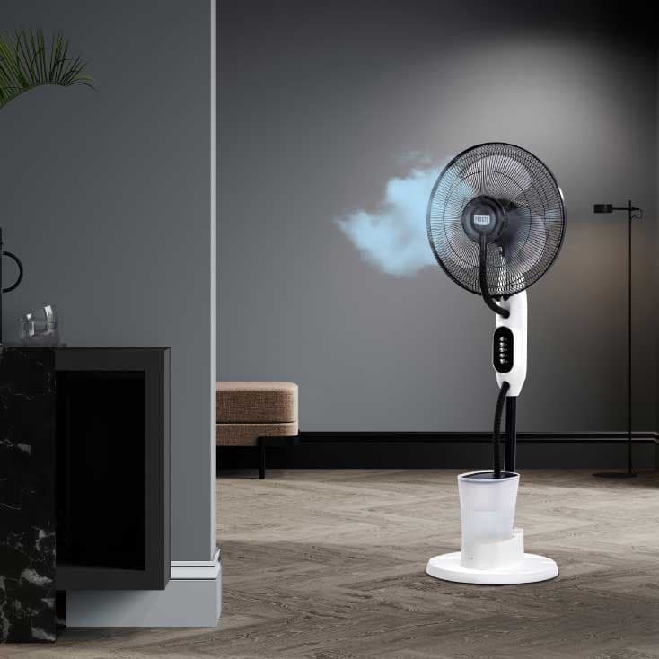 Podni ventilator sa ultrazvučnim isparivačem vode Prosto MSF409H 75W 40cm