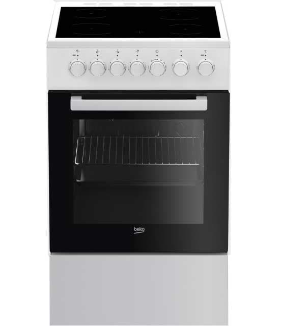 Električni šporet sa staklokeramičkom pločom Beko FSS 57100 GW