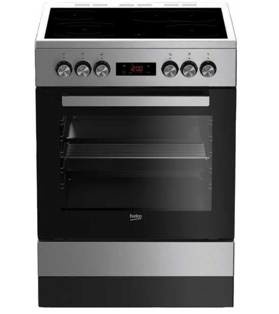 Električni šporet sa staklokeramičkom pločom Beko FSM 67320 GXS
