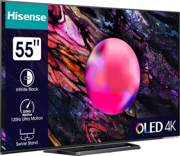Hisense OLED Smart televizor 55 inča 4K Ultra HD 55A85K