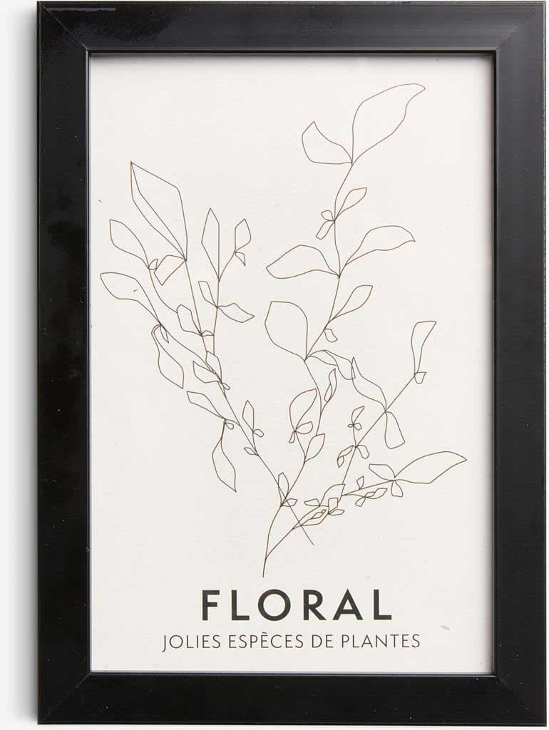 Crni Ram Od Medijapana za Crteže i Fotografije 10 x 15 cm