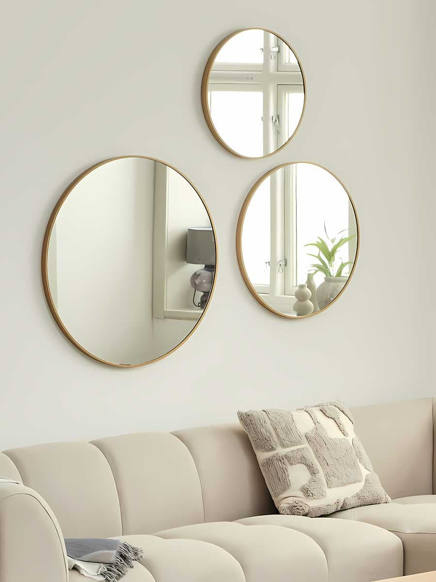 Ukrasna Ogledala - 3 Komada u Paketu 45,55,70 cm