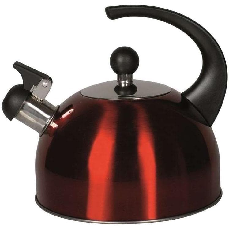 Dajar DJ37100 Čajnik Sa Zviždukom Crvena Metalik 2.5l