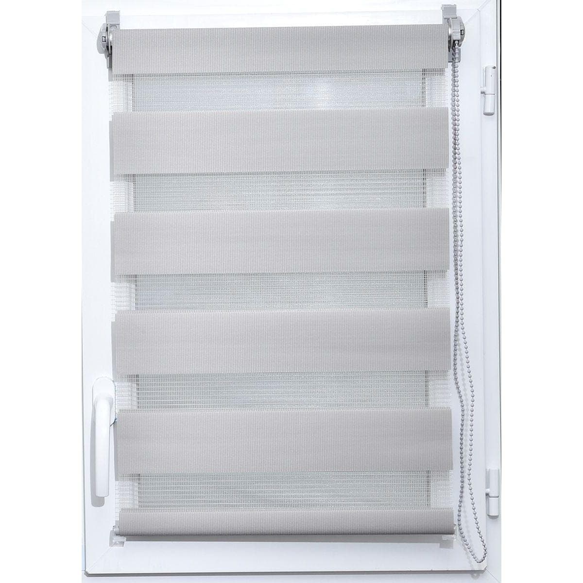 Luance Zebra Roletna 45x90 Cm Svetlo Siva