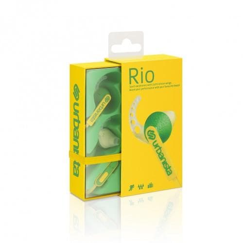 Urbanista Rio žute žičane slušalice