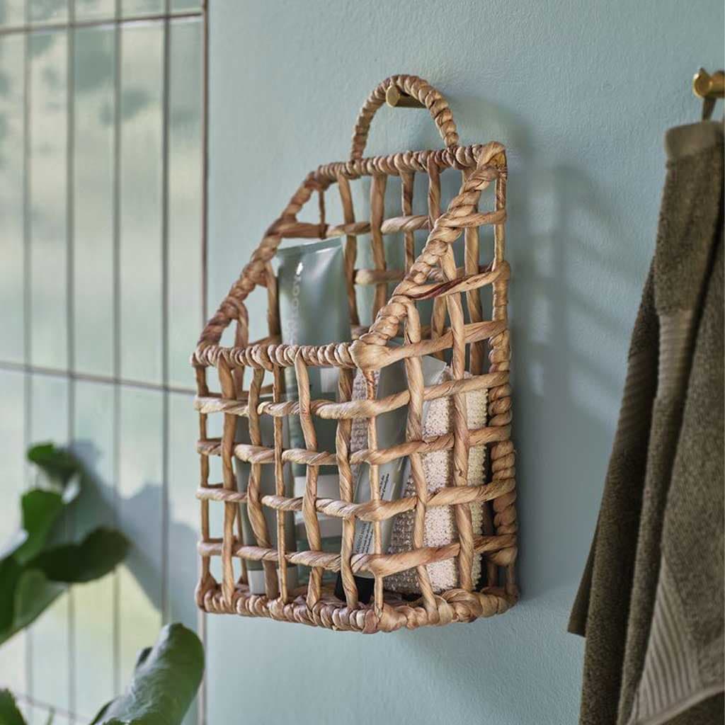 Viseća Korpa za Kupatilo - Čelik, Vodeni Zumbul