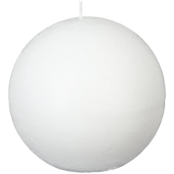 Atmosphera Okrugla Sveca D10cm Vosak Bela