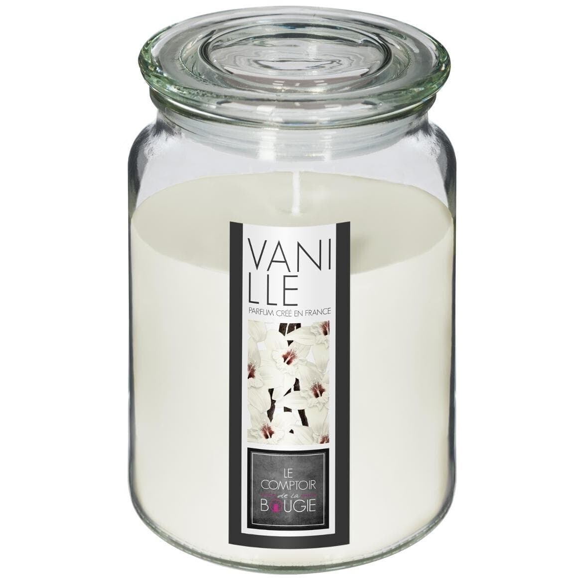 Atmosphera Sveca U Staklenoj Posudi Vanila 10x14,5cm Staklo/vosak Bela