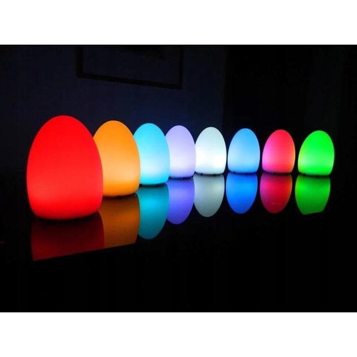 Grundig Multikolor Stona Lampa EGG 7 boja