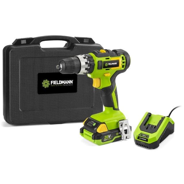 Fieldmann FDUV 70115-A akumulatorska bušilica 20V sa baterijom i punjačem