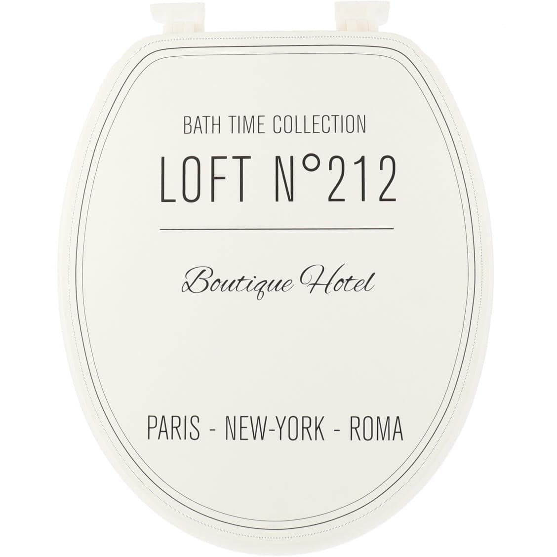 Tendance Wc Daska Sa Plasticnim Okovima 37,5x46 Neo Retro Bela