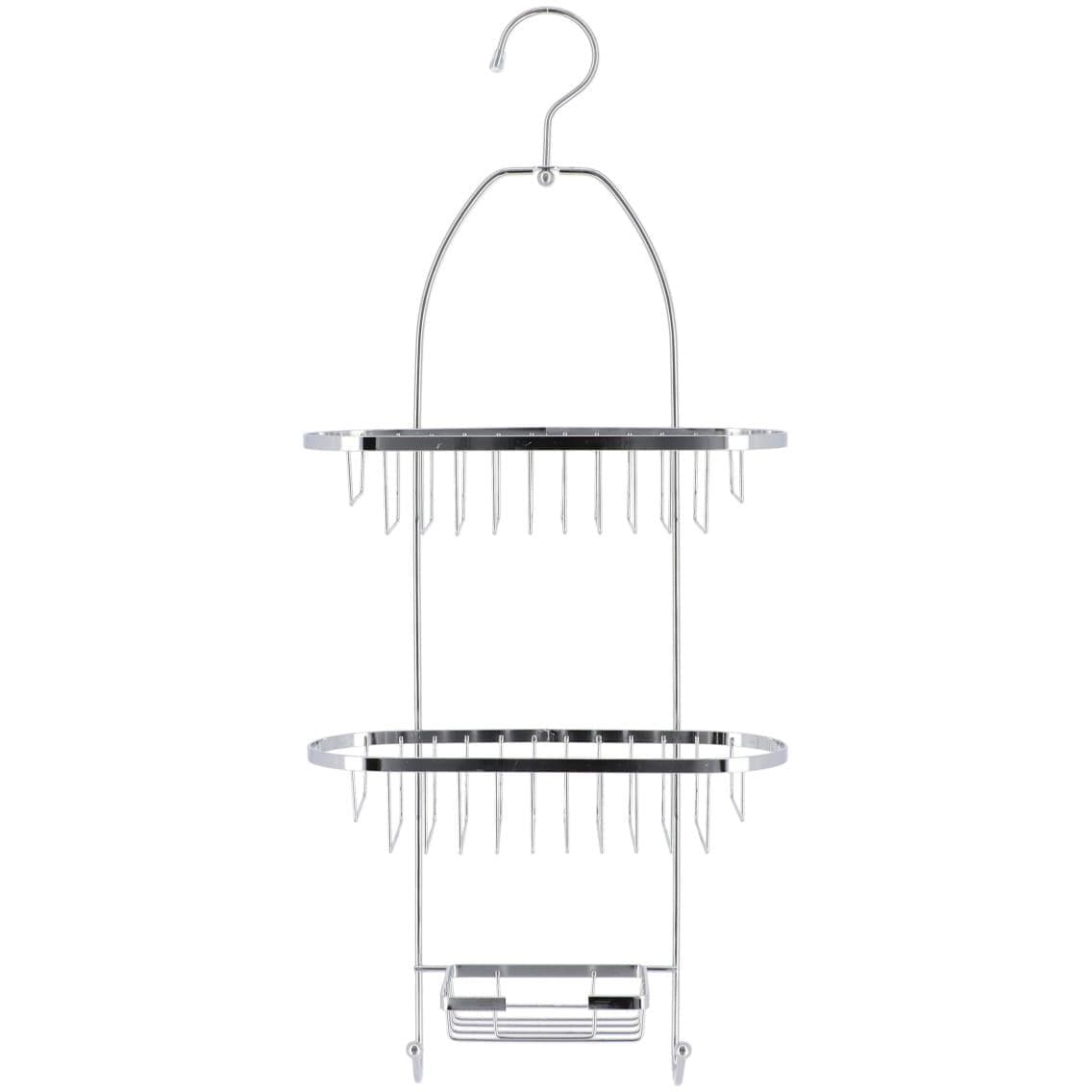 Tendance Viseća Polica 26x11x63cm Metal Hrom